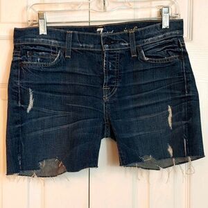 7 For All Mankind Josephina Distressed Cut Offs 26
